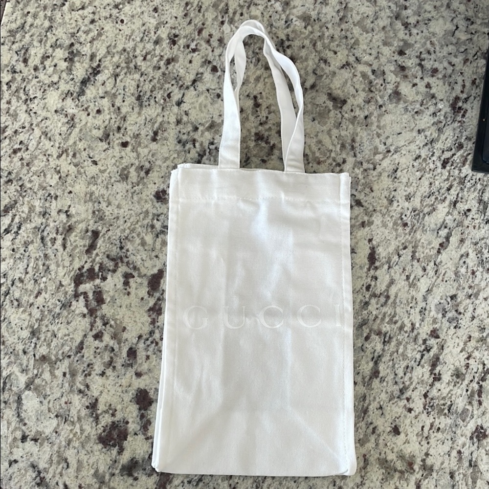Gucci White Tote Bag